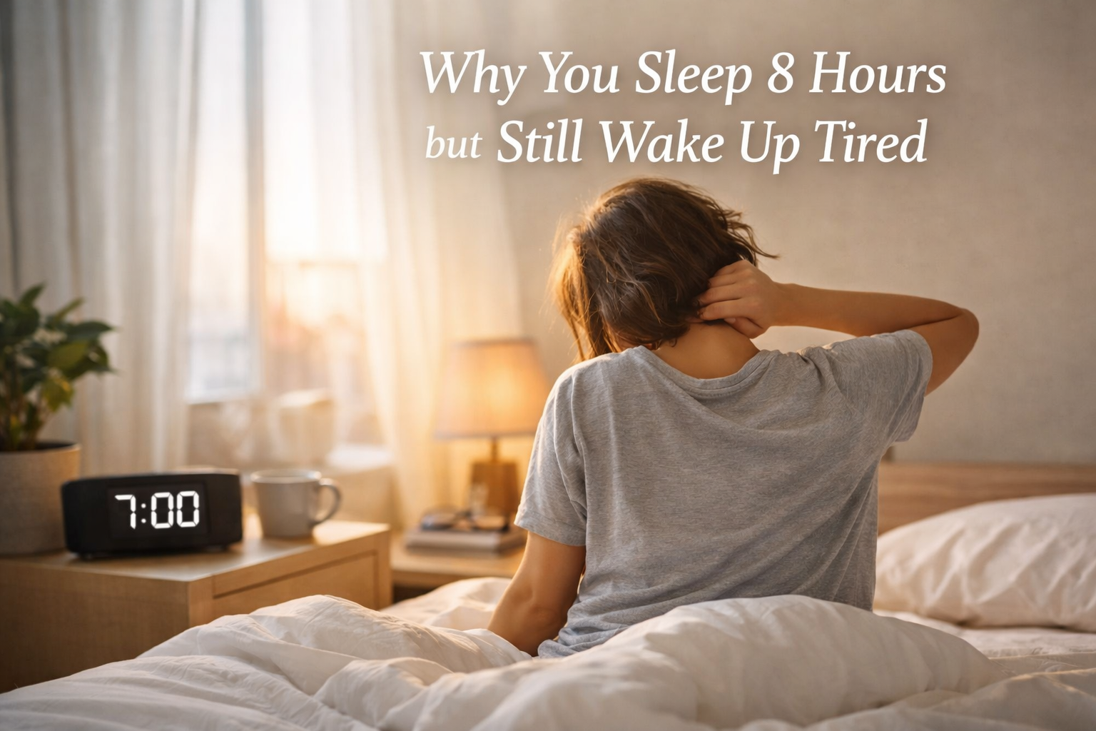 Why You Sleep Long Enough but Still Wake Up Tired