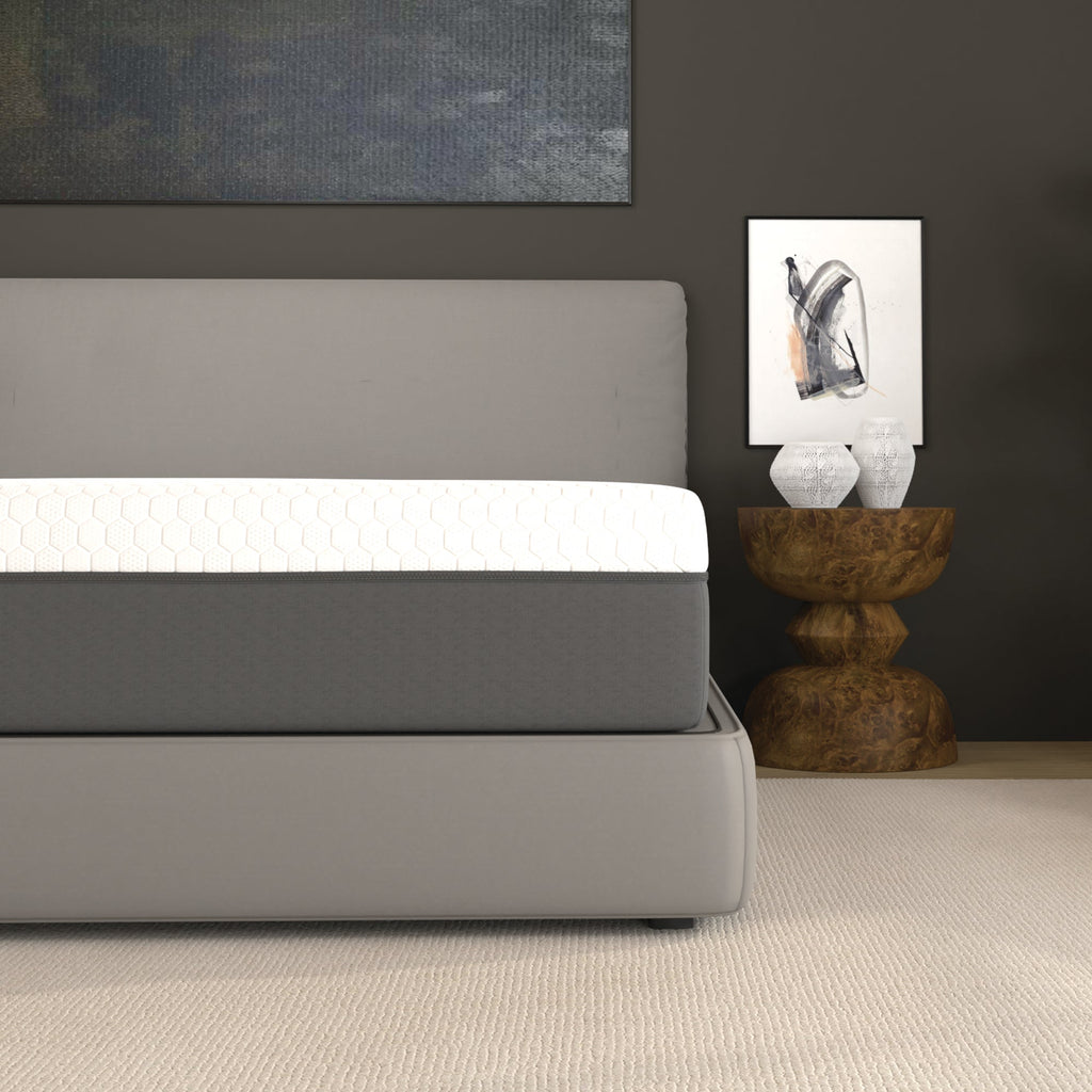 12" Zoned Reactive Cooling Memory Foam Mattress Medium Sale While Supplies Last
