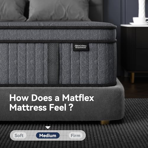 10 Inch Full Hybrid Mattress Medium Firm Breathable Support Motion Isolation Mattress in a Box