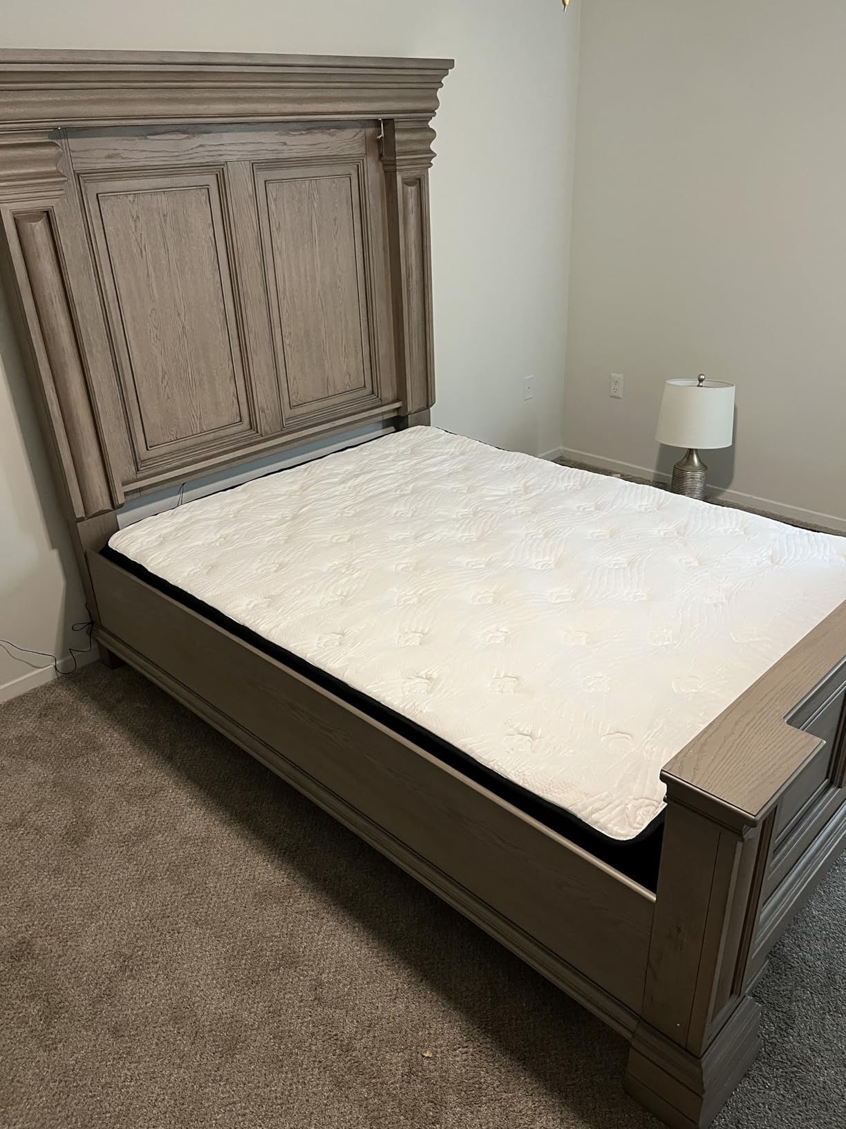 12 Inch Zoned Cooling Memory Foam Mattress Medium Support Comfort